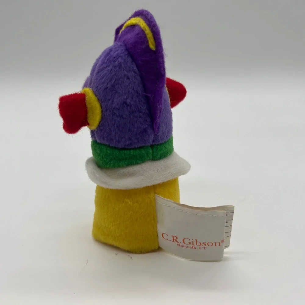 Vintage 1998 Veggietales C.R Gibson LarryBoy The Cucumber Finger Puppet